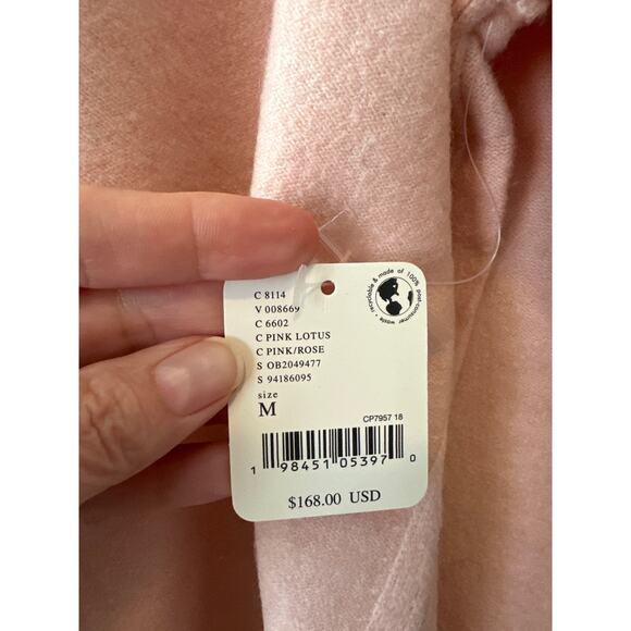 Free People NWT Pink Lotus Phoebe Oversized Pullover Sweater Size M - Picture 6 of 10